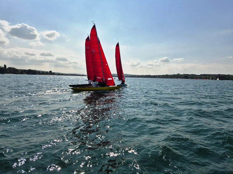 Bembridge Sailing Club Early May Bank Holiday Keelboat Racing photo copyright Olav Cole taken at Bembridge Sailing Club and featuring the Bembridge Redwing class