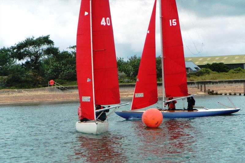 'Edwardian' Bembridge Harbour Trophy for Redwings photo copyright Mike Samuelson taken at Bembridge Sailing Club and featuring the Bembridge Redwing class