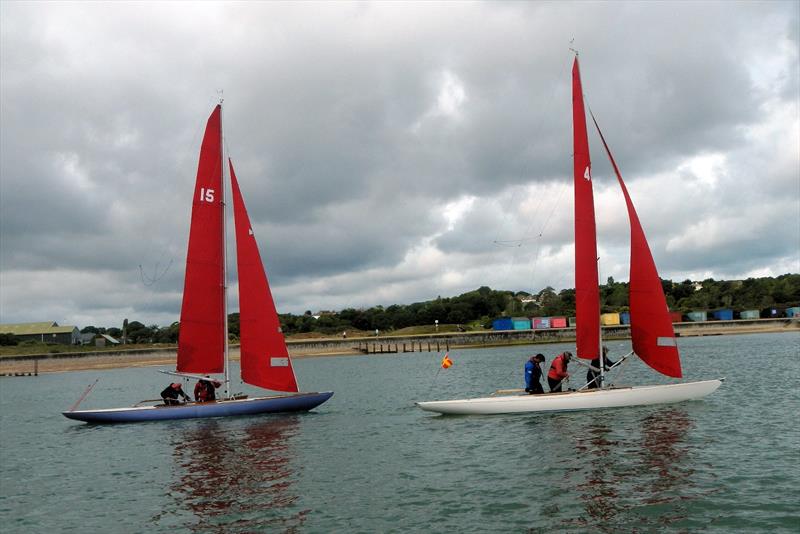'Edwardian' Bembridge Harbour Trophy for Redwings photo copyright Mike Samuelson taken at Bembridge Sailing Club and featuring the Bembridge Redwing class