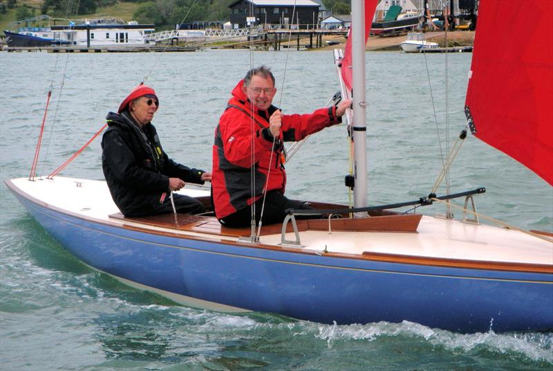 'Edwardian' Bembridge Harbour Trophy for Redwings photo copyright Mike Samuelson taken at Bembridge Sailing Club and featuring the Bembridge Redwing class