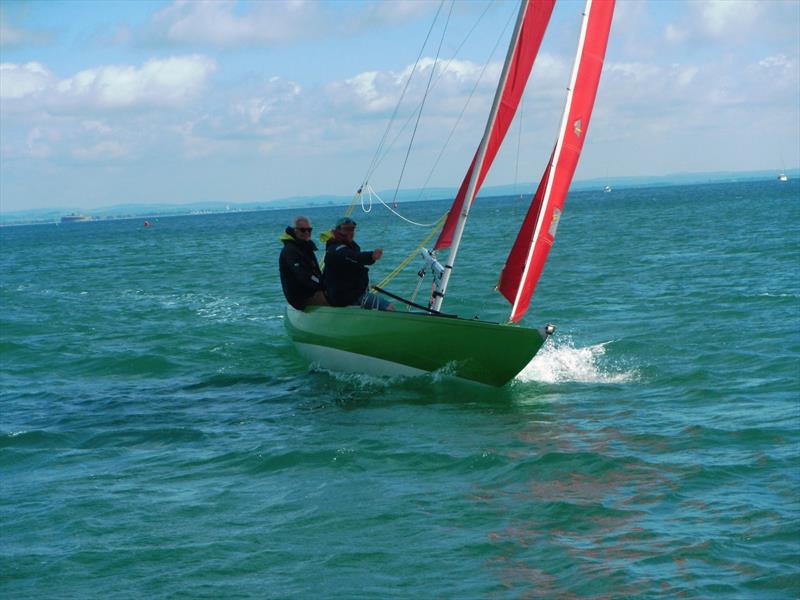 Bembridge Sailing Club June Keelboat Racing photo copyright Mike Samuelson taken at Bembridge Sailing Club and featuring the Bembridge Redwing class