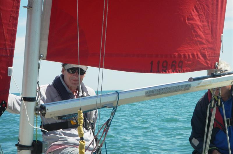 Bembridge SC Keelboat Racing on 25th July 2026 photo copyright Mike Samuelson taken at Bembridge Sailing Club and featuring the Bembridge Redwing class