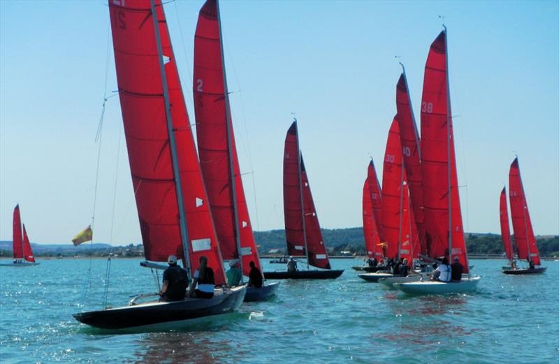 Bembridge SC Keelboat Racing on 31st July 2026 photo copyright Mike Samuelson taken at Bembridge Sailing Club and featuring the Bembridge Redwing class