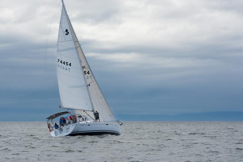 Travis McGregor's Turnagain, a Beneteau Oceanis 50, en route to Hawaii in 2016 photo copyright Vic-Maui Race taken at Royal Vancouver Yacht Club and featuring the Beneteau class