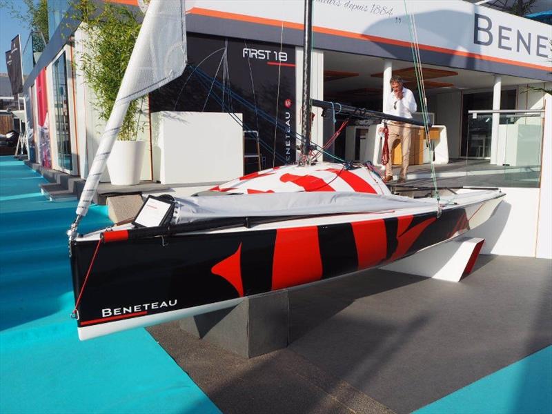 The First 18 at 2018 Cannes Yachting Festival photo copyright Beneteau taken at  and featuring the Beneteau class