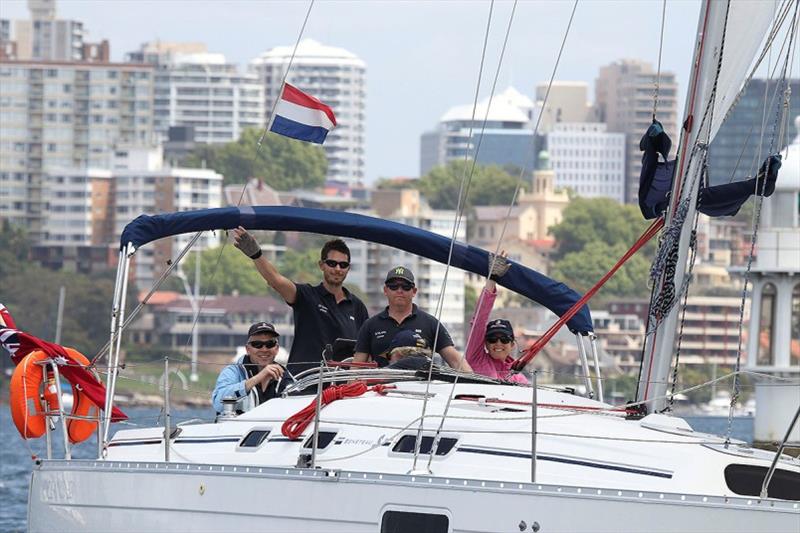 Elara is a regular competitor in both the Beneteau Cup on Sydney Harbour, and also the one on Pittwater. This year she was third in Division B, and is skippered by Steven Mullie and Eric Bangma. - photo © Alex McKinnon Photography