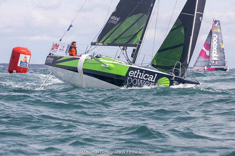 Ethical Power - Conrad Colman (NZ) - powered by Doyle Sails photo copyright Thomas Deregnieaux Photography taken at Yacht Club de France and featuring the Beneteau class