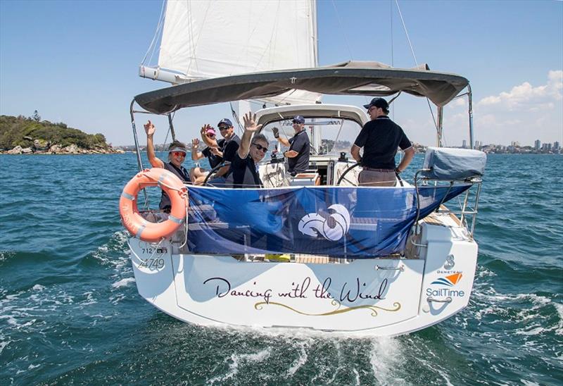 Guests on board Dancing With The Wind demonstrate a true Beneteau time of it all photo copyright John Curnow taken at  and featuring the Beneteau class