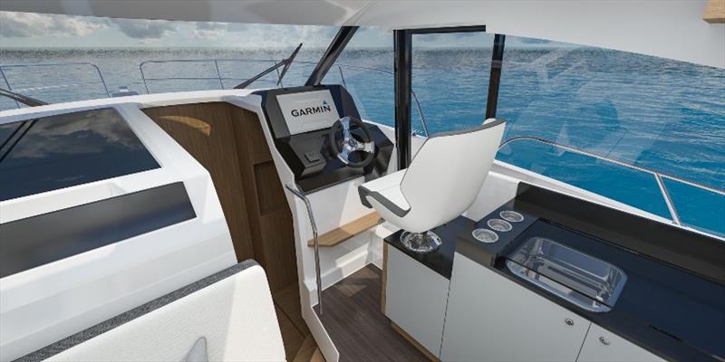 Antares 11 interior - photo © Beneteau