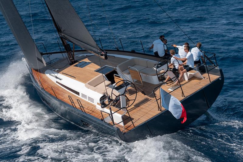 Beneteau's slick First Yacht 53 photo copyright Beneteau/Gilles Martin-Raget taken at  and featuring the Beneteau class