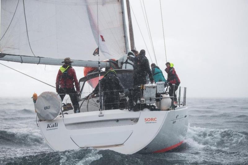 Benedikt Clauberg's First 47.7 - Battling night squalls on Kali - RORC Transatlantic Race - photo © James Mitchell / RORC