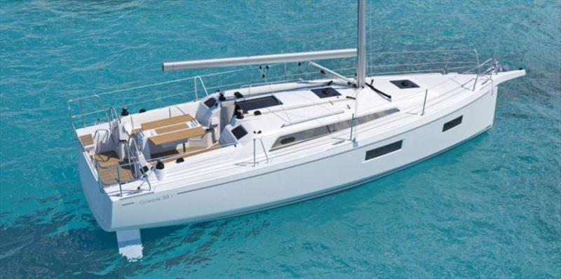Oceanis 34.1 photo copyright Beneteau taken at  and featuring the Beneteau class