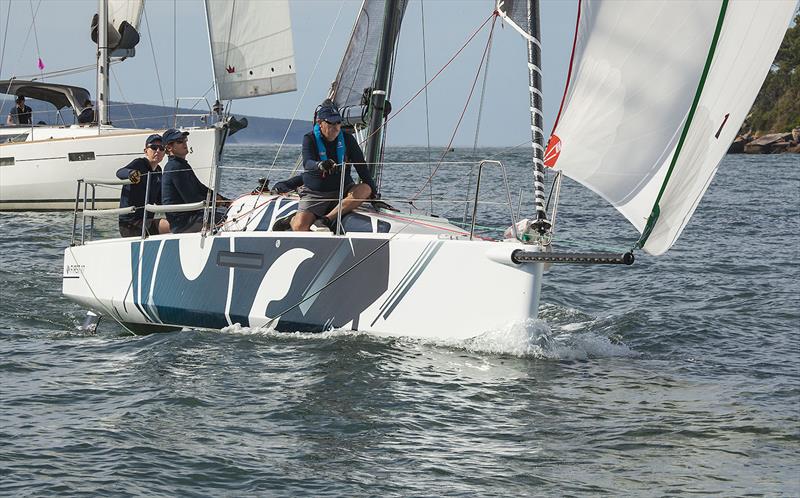 Making sure they used the sail inventory during the Beneteau Cup on the new First 27, Blizzard. - photo © John Curnow