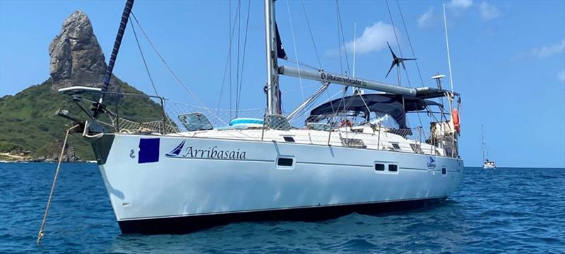 Brazilian Bruno Baqueiro on board Beneteau 411, Arribasaia photo copyright RCYC taken at Royal Cape Yacht Club and featuring the Beneteau class