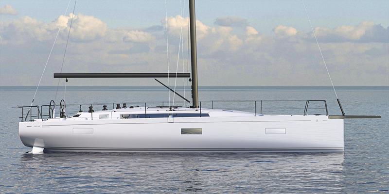 Profile of the Beneteau First 44 Performance version - photo © Beneteau