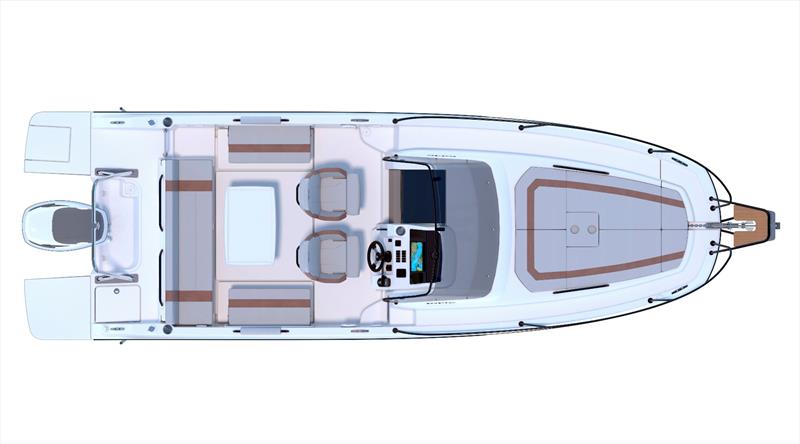 Flyer 8 SUNdeck photo copyright Beneteau taken at  and featuring the Beneteau class