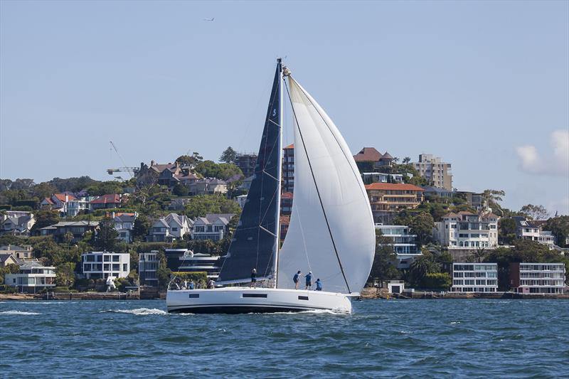Despite heading off towards the Harbour Bridge to get the sock for the kite organised, Wilde Rush still managed to win the Spinnaker Division - photo © John Curnow