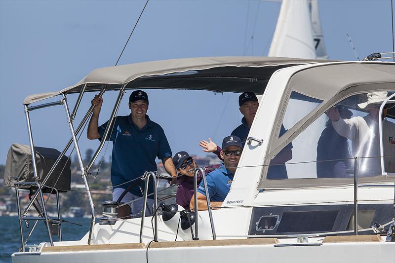 Irish Mist was yet another crew to be having a great time on the Harbour - photo © John Curnow