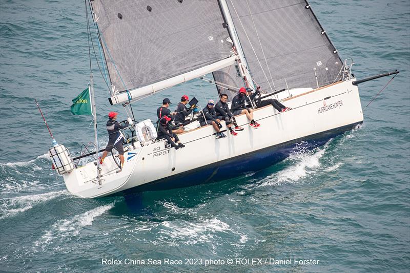 Rolex China Sea Race 2023 photo copyright Rolex / Daniel Forster taken at Royal Hong Kong Yacht Club and featuring the Beneteau class