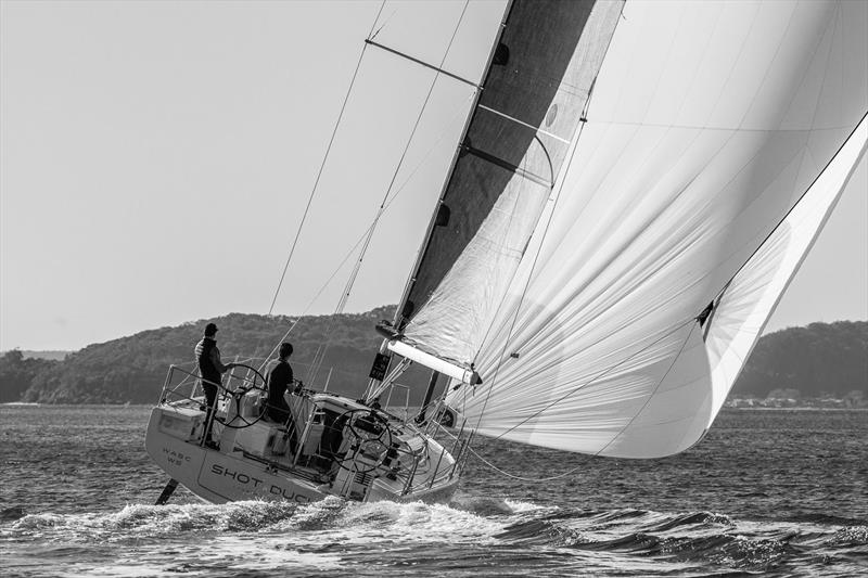 Relaxed and easy, sailing two-handed - Beneteau First 36 - photo © John Curnow