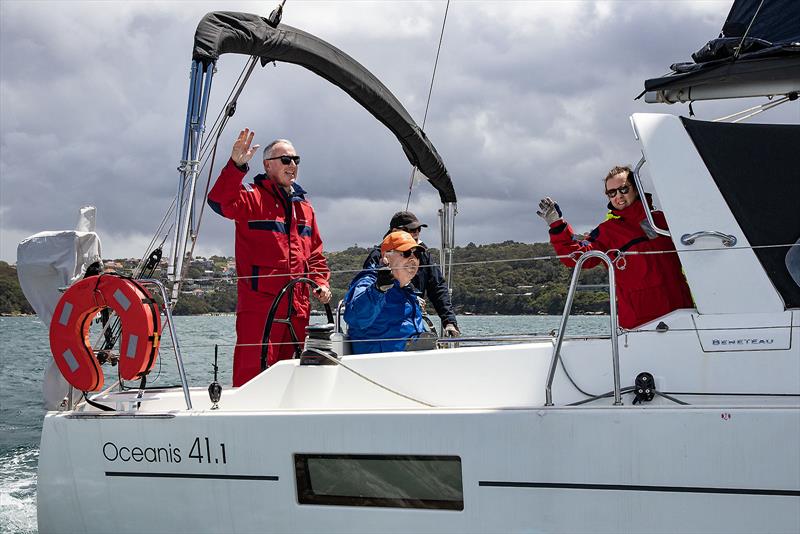 Happy times aboard Belle Epoque - photo © John Curnow