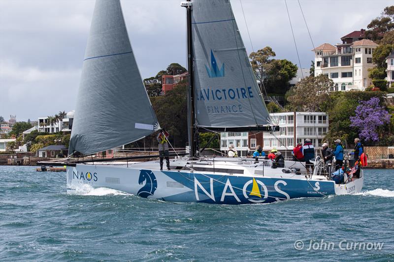 Hull form will take the power - First 44 photo copyright John Curnow taken at Cruising Yacht Club of Australia and featuring the Beneteau class