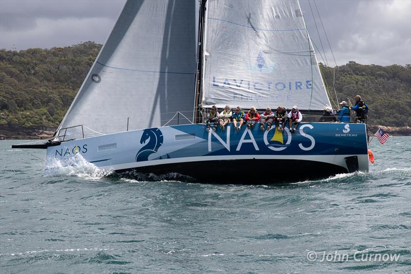 Biscontini placed the soft chine higher on the First 44 photo copyright John Curnow taken at Cruising Yacht Club of Australia and featuring the Beneteau class