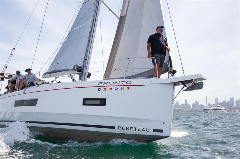 On the march with Pronto - 2025 Beneteau Cup photo copyright John Curnow taken at Cruising Yacht Club of Australia and featuring the Beneteau class