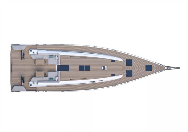 Beneteau FIRST 60 - Exterior layout - photo © Groupe Beneteau