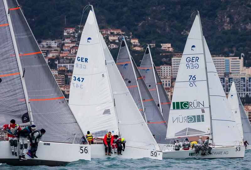 XXX Primo Cup – Trophée Credit Suisse action photo copyright Carlo Borlenghi taken at Yacht Club de Monaco and featuring the Platu 25 class