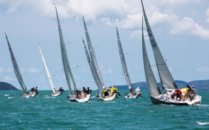 Twelve-strong Platu class delivered some close racing - Day 5, Top of the Gulf Regatta 2019 photo copyright Guy Nowell / Top of the Gulf Regatta taken at Ocean Marina Yacht Club and featuring the Platu 25 class