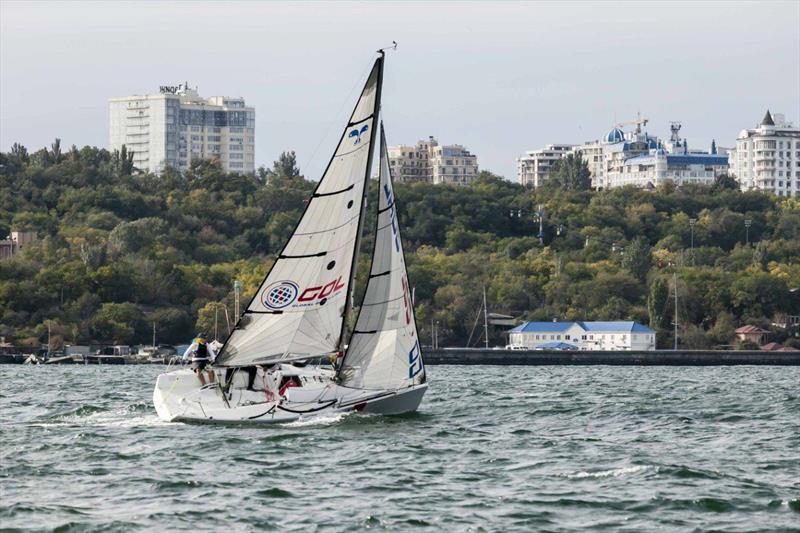 Platu25 club series racing at Odessa, Ukraine photo copyright Odessa Racing Yacht Club taken at Odessa Racing Yacht Club and featuring the Platu 25 class