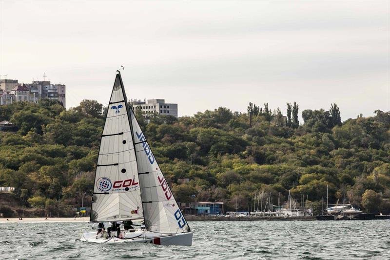 Platu25 club series racing at Odessa, Ukraine photo copyright Odessa Racing Yacht Club taken at Odessa Racing Yacht Club and featuring the Platu 25 class