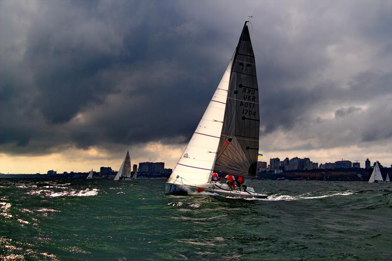 Platu25 Ukraine National Championships 2020 in Odessa photo copyright Vasyl Babenko taken at Odessa Racing Yacht Club and featuring the Platu 25 class