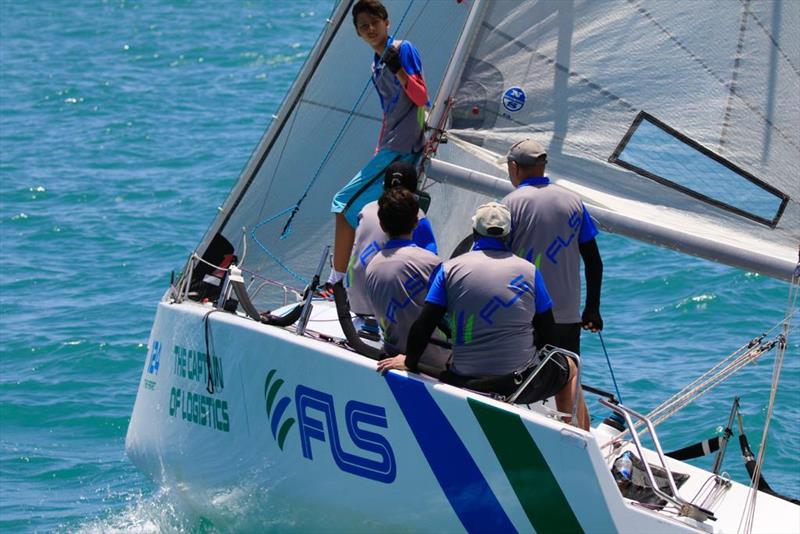 Thailand Platu Championship 2022-23. FLS hard on the breeze photo copyright Kev Scott taken at Ocean Marina Yacht Club and featuring the Platu 25 class