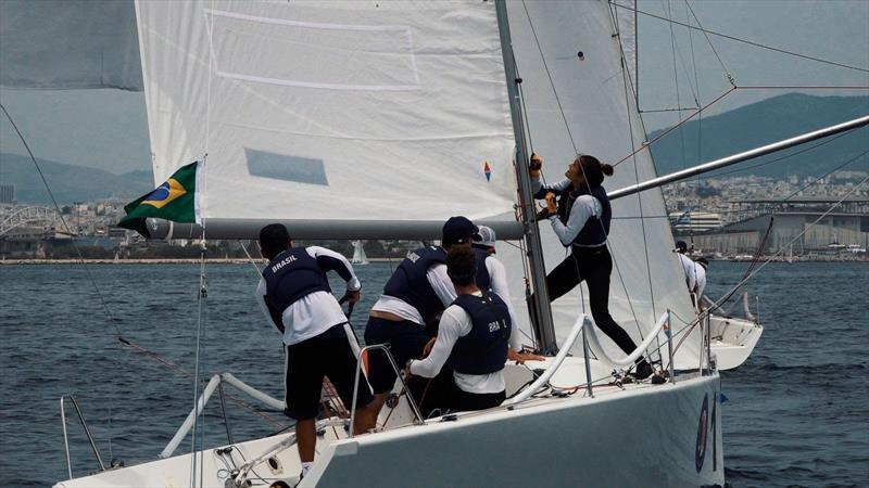 54th World Military Sailing Championship in Piraeus, Greece photo copyright CISM - World Military Sailing Championship taken at Yacht Club of Greece and featuring the Platu 25 class