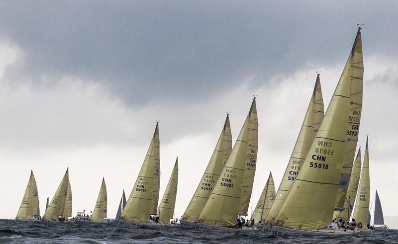 Day 2 at the 10th China Cup International Regatta photo copyright China Cup / Studio Borlenghi taken at  and featuring the Beneteau 40.7 class
