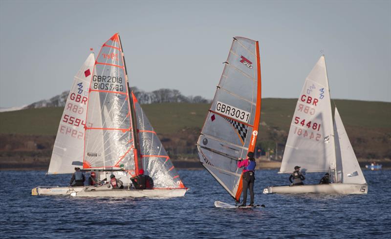 RYA Scotland Winter Championships at Largs photo copyright Marc Turner / RYA Scotland taken at Largs Sailing Club and featuring the Bic Techno class