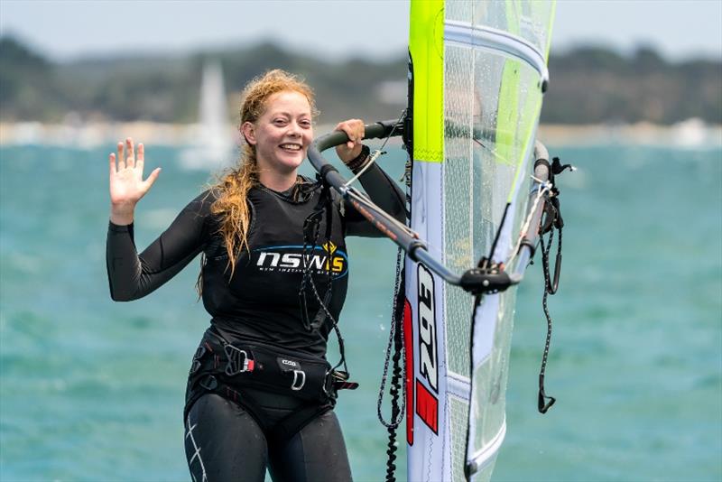 Day 1 - 2020 Australian Youth Championships photo copyright Beau Outteridge taken at Sorrento Sailing Couta Boat Club and featuring the Bic Techno class