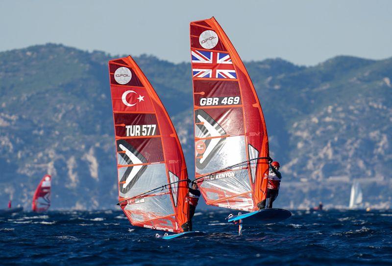 Lucy Kenyon represents the British Youth Sailing Team photo copyright RYA taken at Parkstone Yacht Club and featuring the Bic Techno class