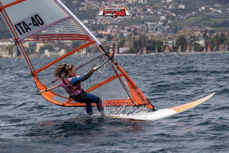 Techno 293 European Championships in Torbole - Day 4 - photo © Elena Giolai