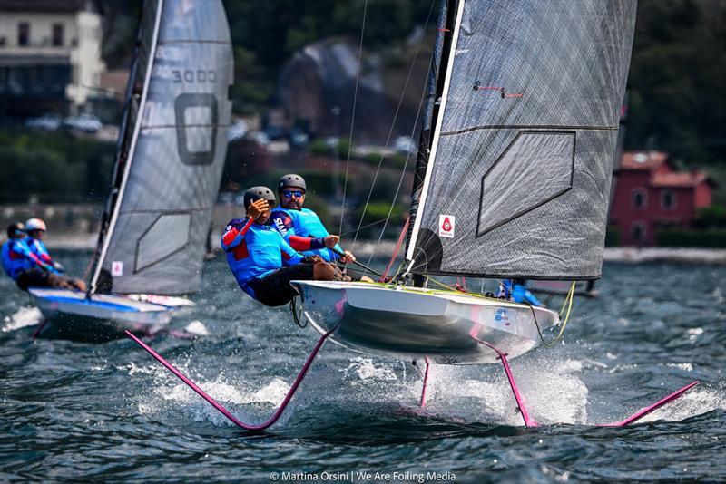 Foiling Week Garda 2026 photo copyright Martina Orsini / WeAreFoiling Media taken at Fraglia Vela Malcesine and featuring the BirdyFish class