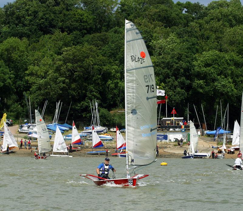 Medway Dinghy Regatta 2015 photo copyright Nick Champion / www.championmarinephotography.co.uk taken at Wilsonian Sailing Club and featuring the Blaze class