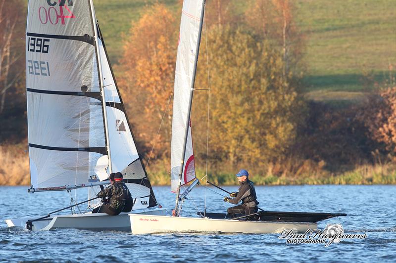 Leigh & Lowton Revett Series day 2 photo copyright Paul Hargreaves taken at Leigh & Lowton Sailing Club and featuring the Blaze class