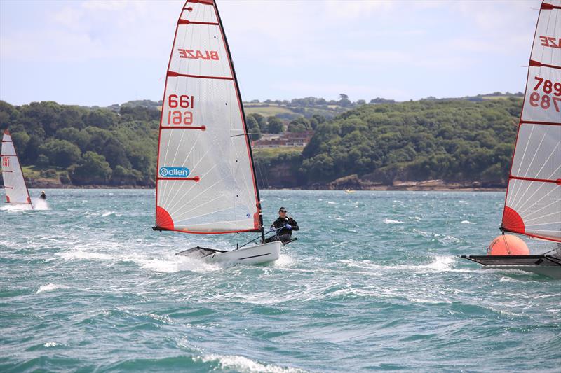 Blaze Nationals at Brixham photo copyright www.boatographic.co.uk taken at Brixham Yacht Club and featuring the Blaze class