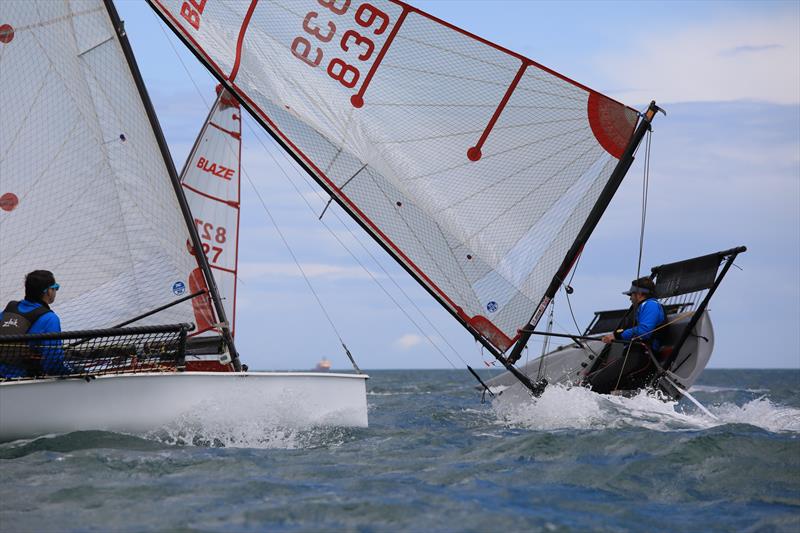 Blaze Nationals at Brixham photo copyright www.boatographic.co.uk taken at Brixham Yacht Club and featuring the Blaze class