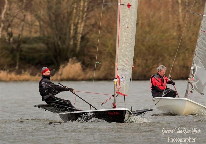 Leigh & Lowton Tipsy Icicle Week 2 photo copyright Gerard van den Hoek taken at Leigh & Lowton Sailing Club and featuring the Blaze class