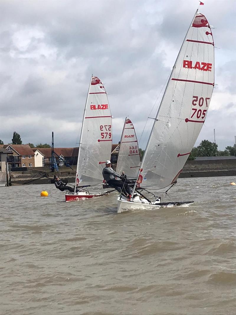 Blaze Fathom Trophy at RCYC, Burnham photo copyright Scarlett Anderson taken at Royal Corinthian Yacht Club, Burnham and featuring the Blaze class