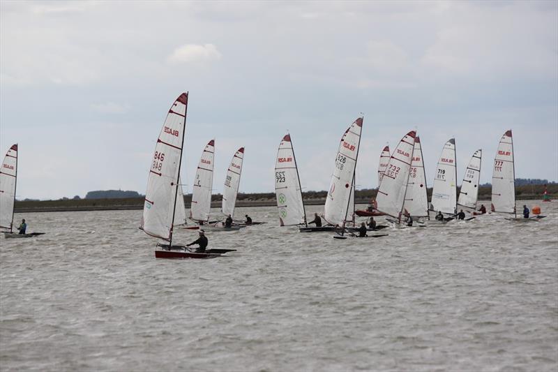 Blaze East Coast Championships sponsored by Allen photo copyright Lucy Ellery taken at Royal Corinthian Yacht Club and featuring the Blaze class