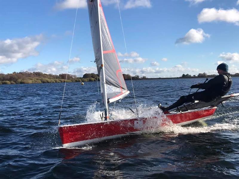 Blaze sailing at Chase photo copyright CSC taken at Chase Sailing Club and featuring the Blaze class